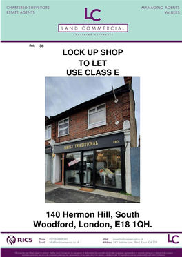 140 Hermon Hill, South Woodford, London, E18 1QH