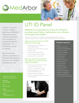 UTI ID Panel