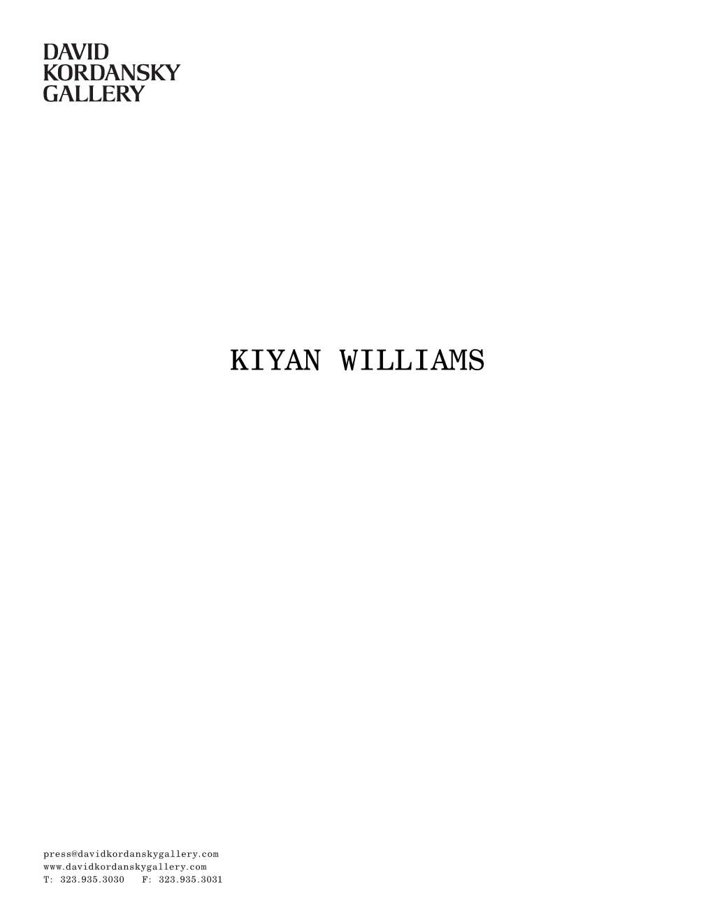 Kiyan Williams