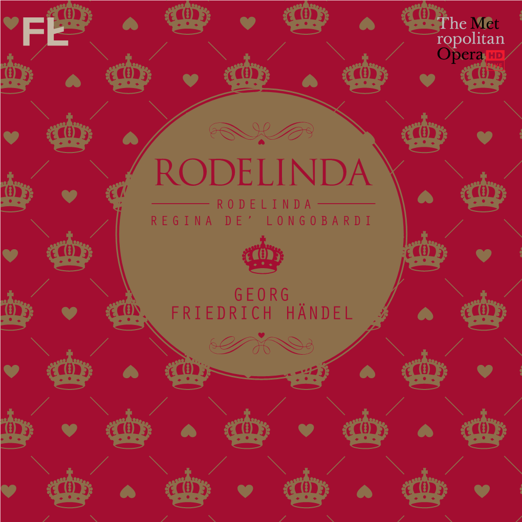 Rodelinda Rodelinda Regina De’ Longobardi