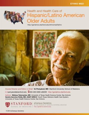 Hispanic/Latino American Older Adults