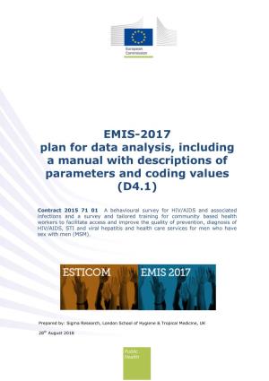 Development of EMIS-2017 Questionnaire
