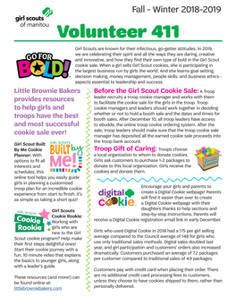 Volunteer 411 Girl Scouts Are Known for Their Infectious, Go-Getter Attitudes