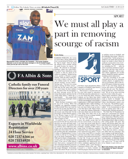 Ok at How the Newspapers That Racism Is a Societal Issue Can Head of Education, Troy Townsend, Get Their Message Across for the Be Seen with Regard to Education