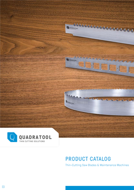 Product Catalog Thin Cutting Saw Blades