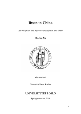 Ibsen in China