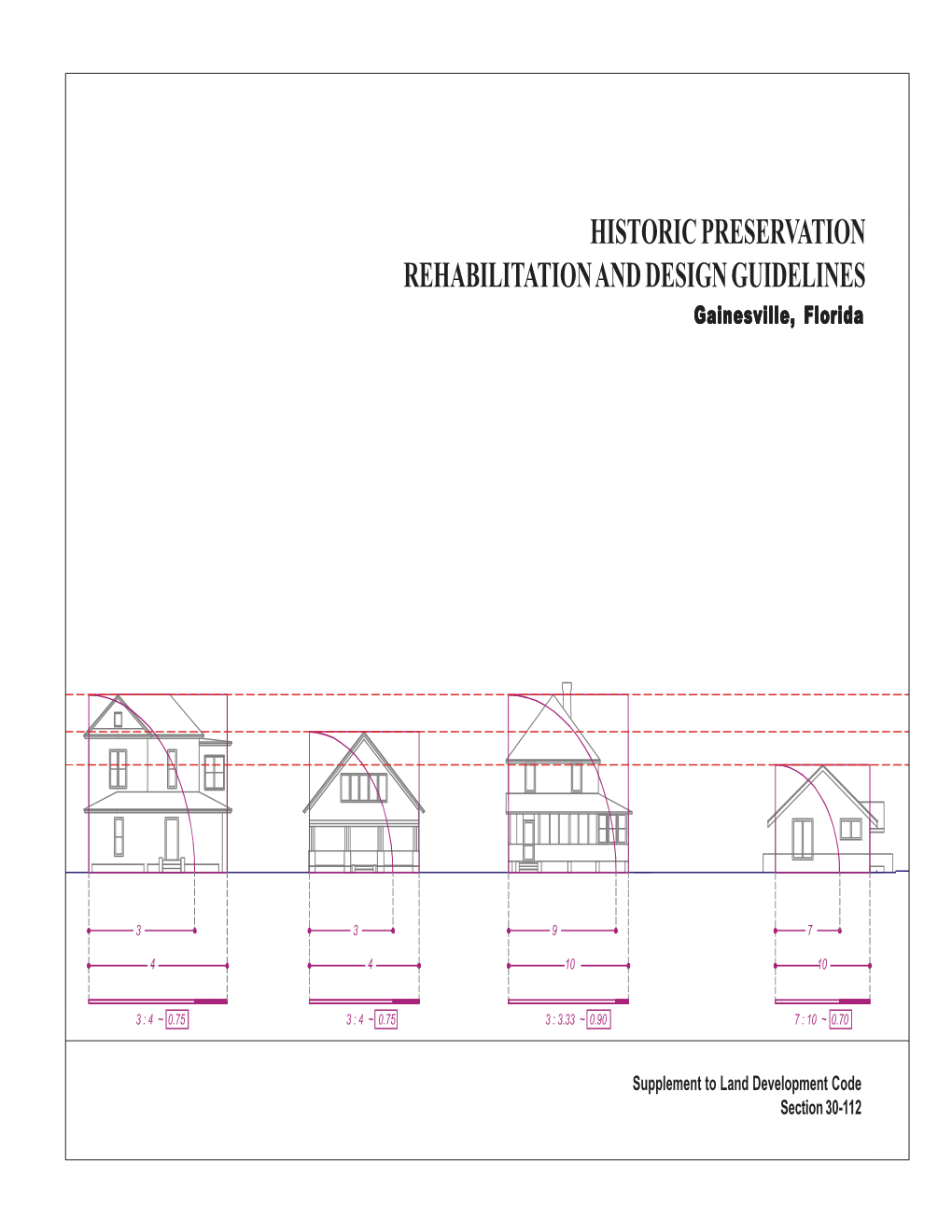 Historic Preservation Rehabilitation & Design Guidelines