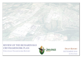 Draft Richards Bay CBD Framework Plan