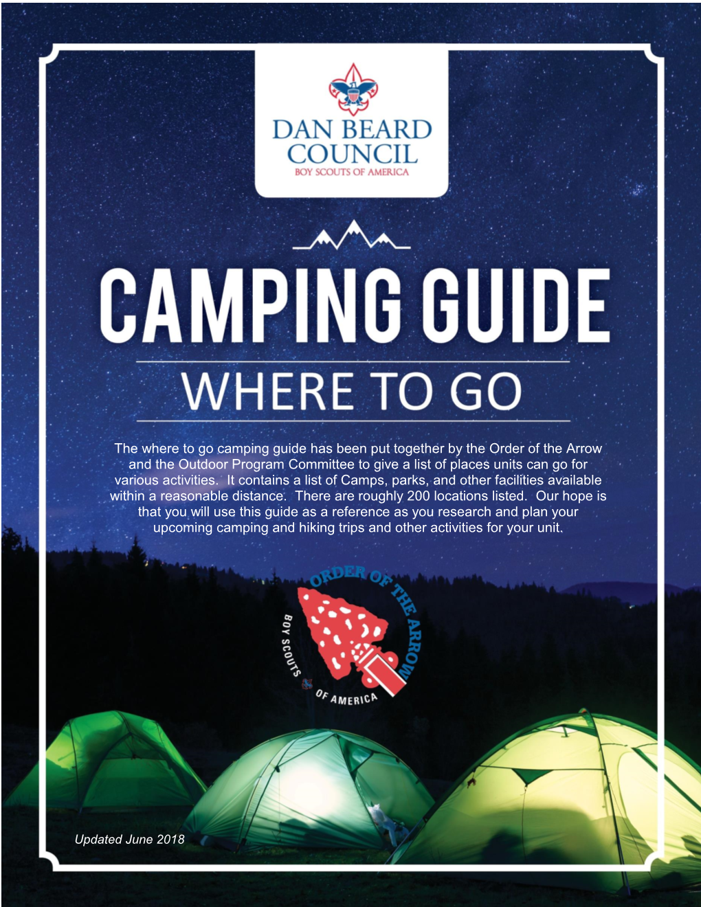 Where to Go Camping Guide