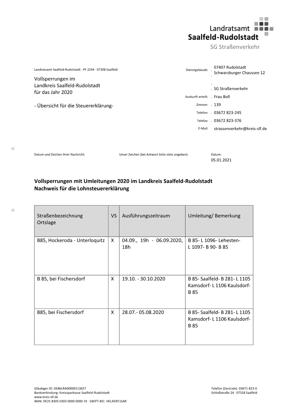 SG Straßenverkehr