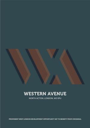Western Avenue North Acton, London, W3 0Pu