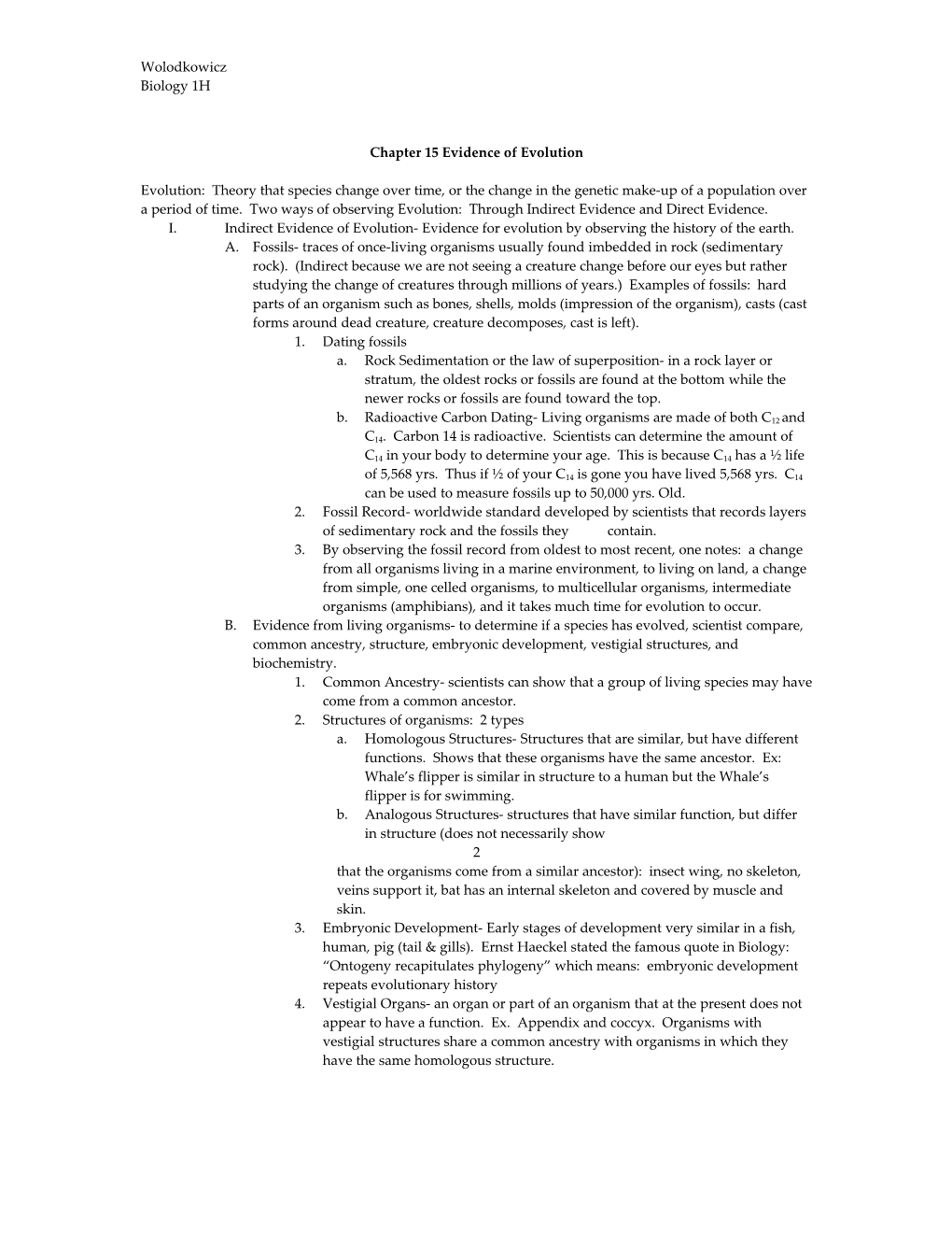 Chapter 5 Structure & Function of the Cell