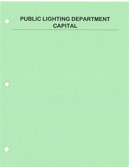 Public Lighting Depa,Rtment Capital