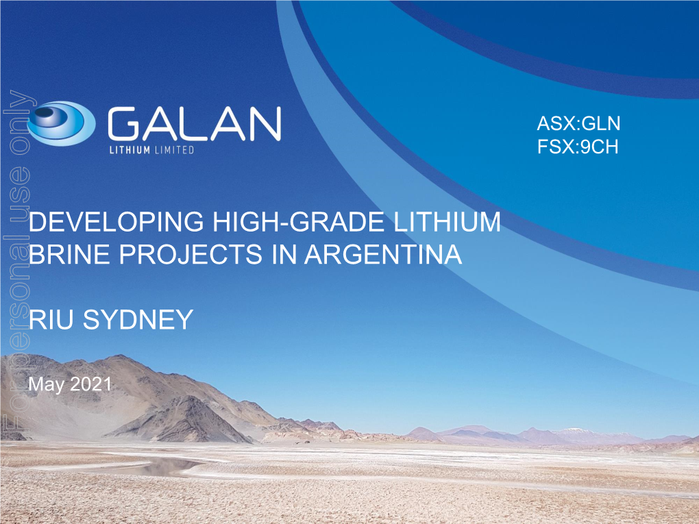 Lithium Carbonate from HMW ** Excludes Greenbushes (From 4.8%Li Sample) GREENBUSHES SOUTH JV