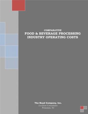 Food & Beverage Processing Industry Operating Costs