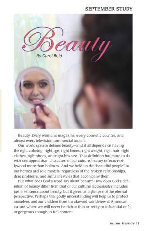 The Christian Woman and Beauty