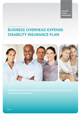 Business Overhead Expense Disability Insurance Plan
