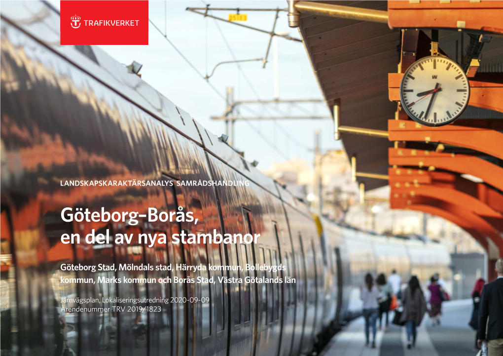 Göteborg–Borås, En Del Av Nya Stambanor