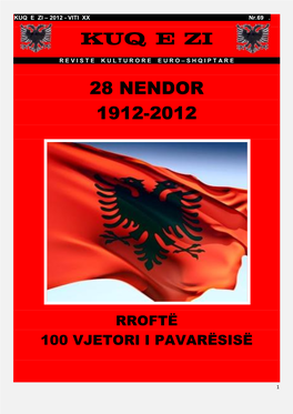 Kuq E Zi 28 Nendor 1912-2012