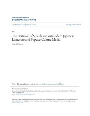 The Portrayal of Suicide in Postmodern Japanese Literature and Popular Culture Media