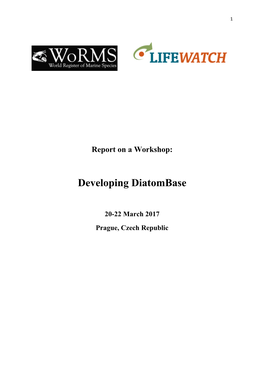 Developing Diatombase