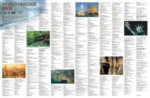 World Heritage Map 2005