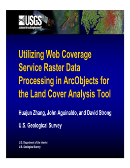 Utilizing Web Coverage Service Raster Data Processing in Arcobjects for the Land Cover Analysis Tool