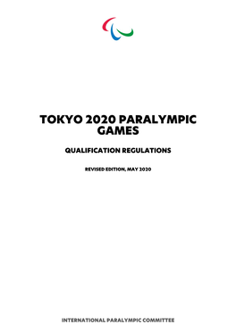 Tokyo 2020 Paralympic Games