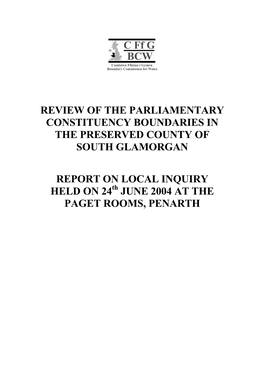 Acs Report South Glamorgan