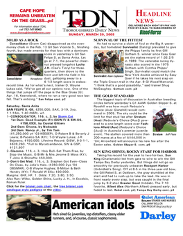 HEADLINE NEWS • 3/20/05 • PAGE 2 of 10