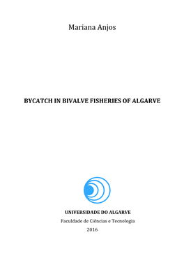 Bycatch in Bivalve Fisheries of Algarve
