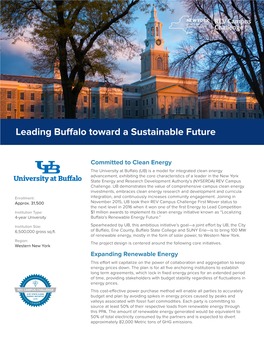 REV Campus Challenge: University of Buffalo