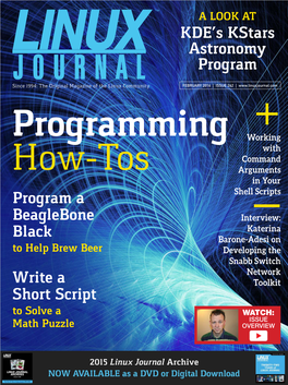 Linux Journal | February 2016 | Issue