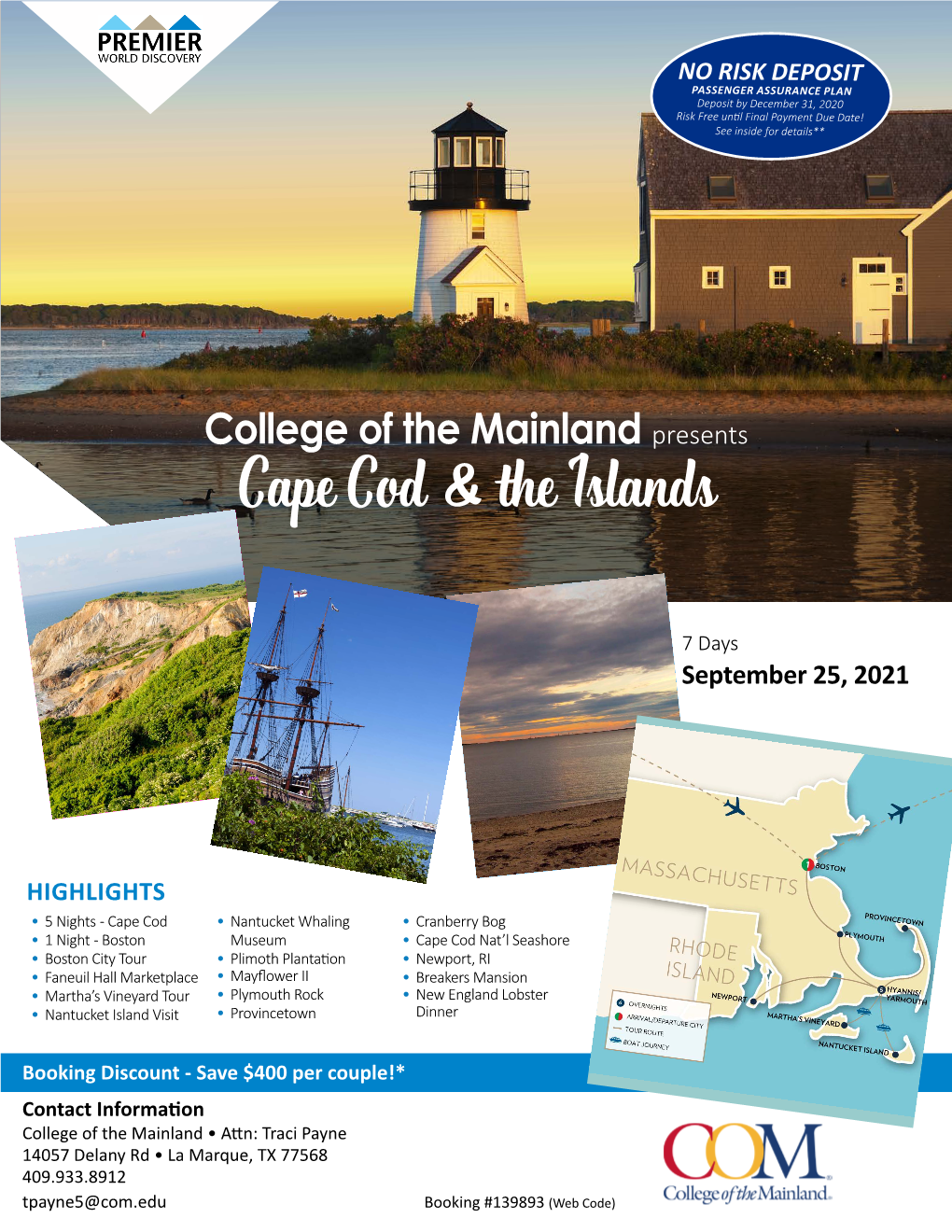 Cape Cod & the Islands