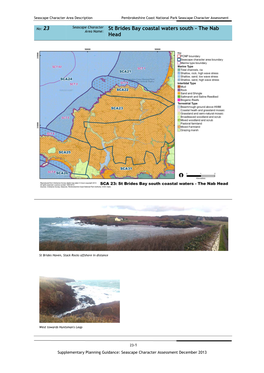 St Brides Bay Coastal Waters South - the Nab Area Name: Head