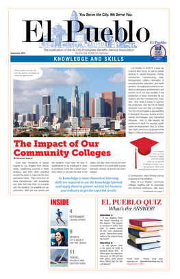 The Impact of Our Community Colleges