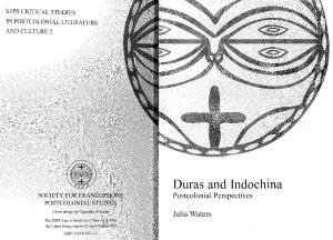 Duras and Indochina