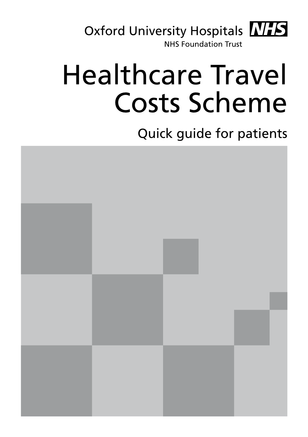 Healthcare Travel Costs Scheme