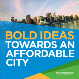 Mayor's Task Force on Housing Affordability