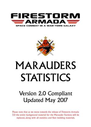 Marauders Statistics
