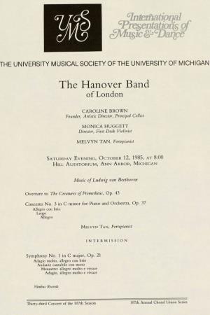 The Hanover Band of London