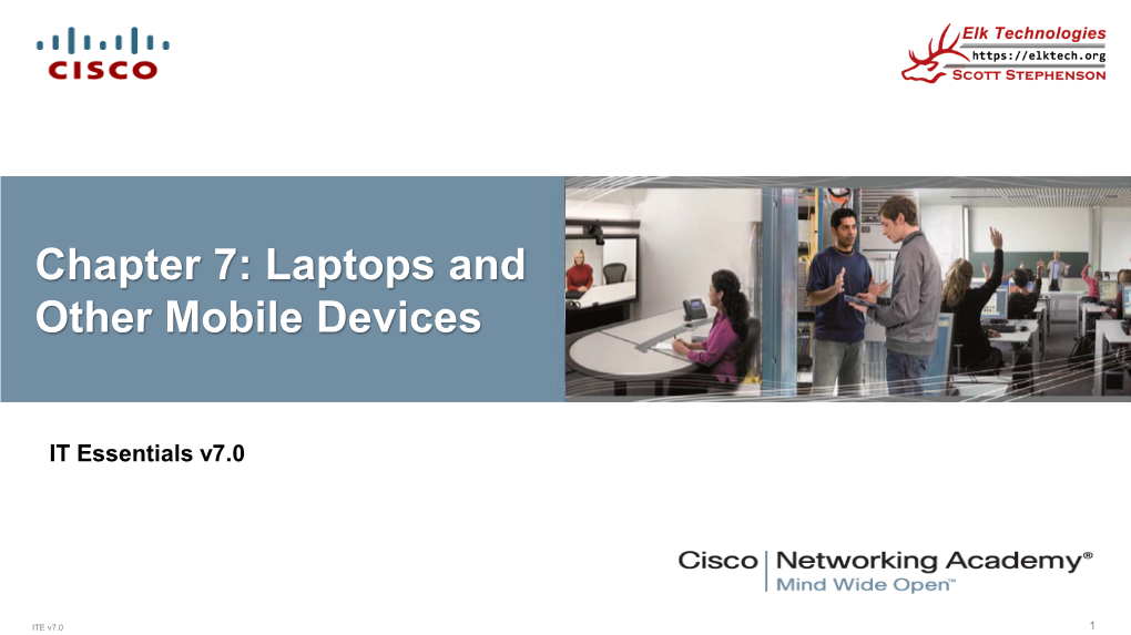 Chapter 7: Laptops and Other Mobile Devices