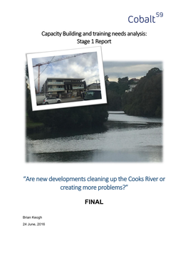 “Are New Developments Cleaning up the Cooks River Or Creating More Problems?”