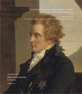 Louis Gauffier's Portrait of Gustaf Mauritz Armfelt: a Political Or A