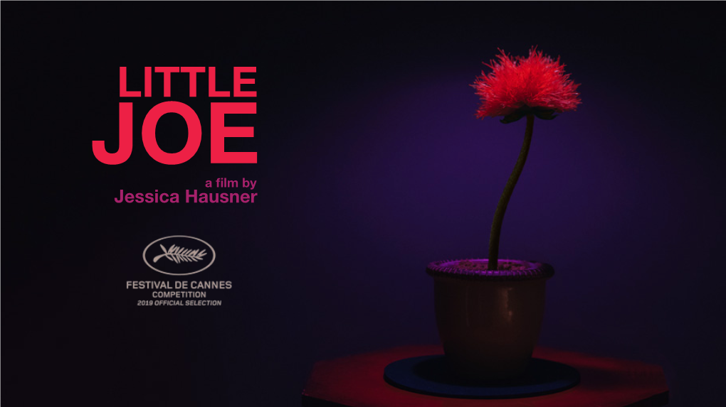 LITTLE JOE a Film by Jessica Hausner Cast / Distribution
