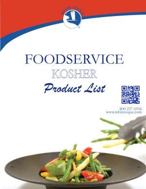 FS Kosher Poduct List Cover.Ai
