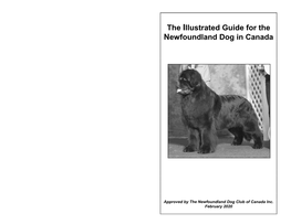 The Illustrated Guide for the Newfoundland Dog in Canada