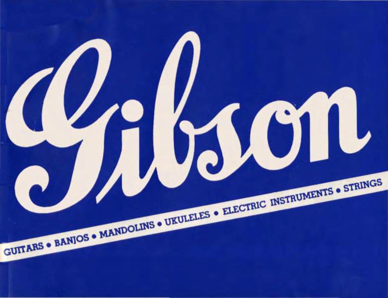 Gibson 1937 Catalog X