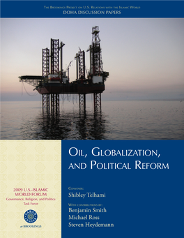 Oil, Globalization, and Political Reform