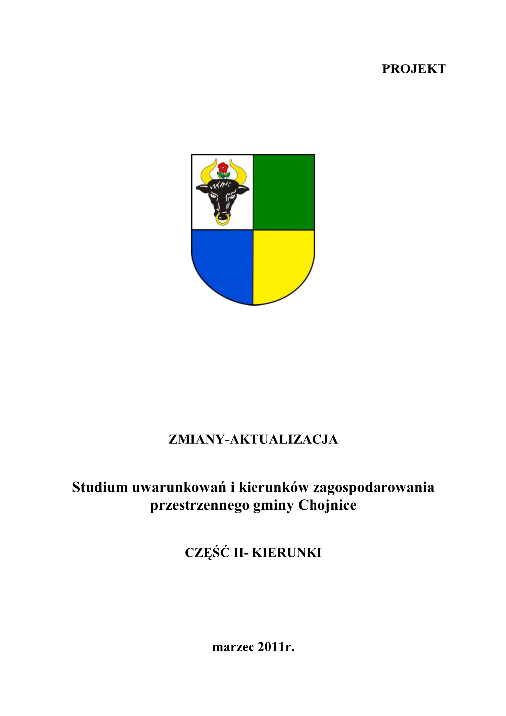 Studium Uwarunkowań I Kierunków Zagospodarowania Przestrzennego